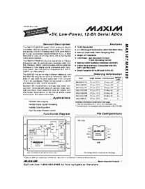 DataSheet MAX187 pdf